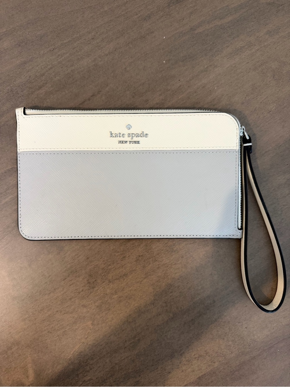 NWOT Kate Spade New York Saffiano Leather Zip Card Holder Wristlet